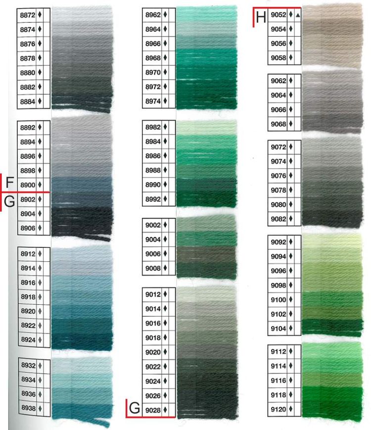 Dmc tapestry wool old numbers to new outlet