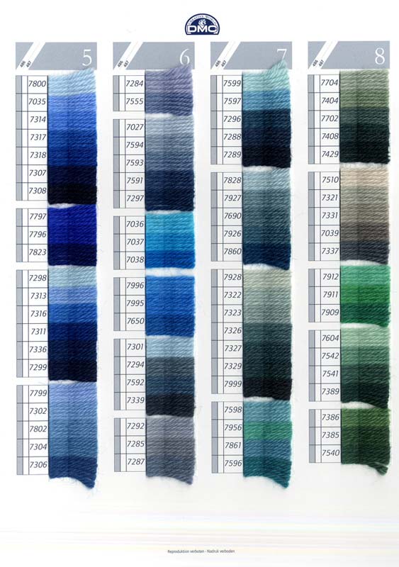 Plaid Bucilla Color Chart