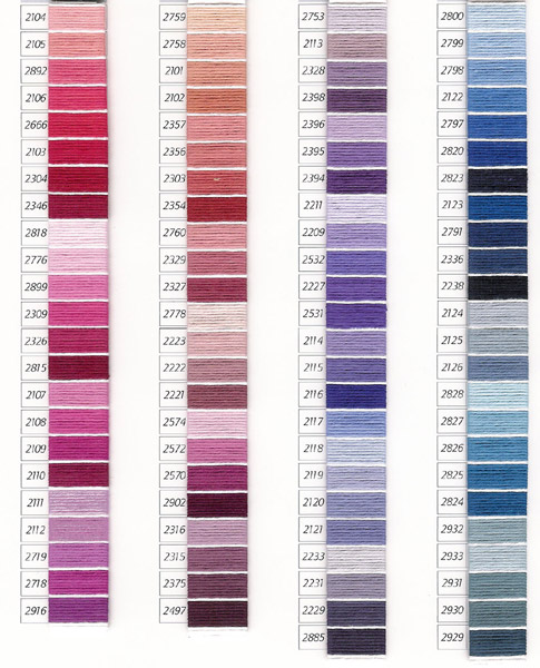 EMBROIDERY THREAD DATABASE