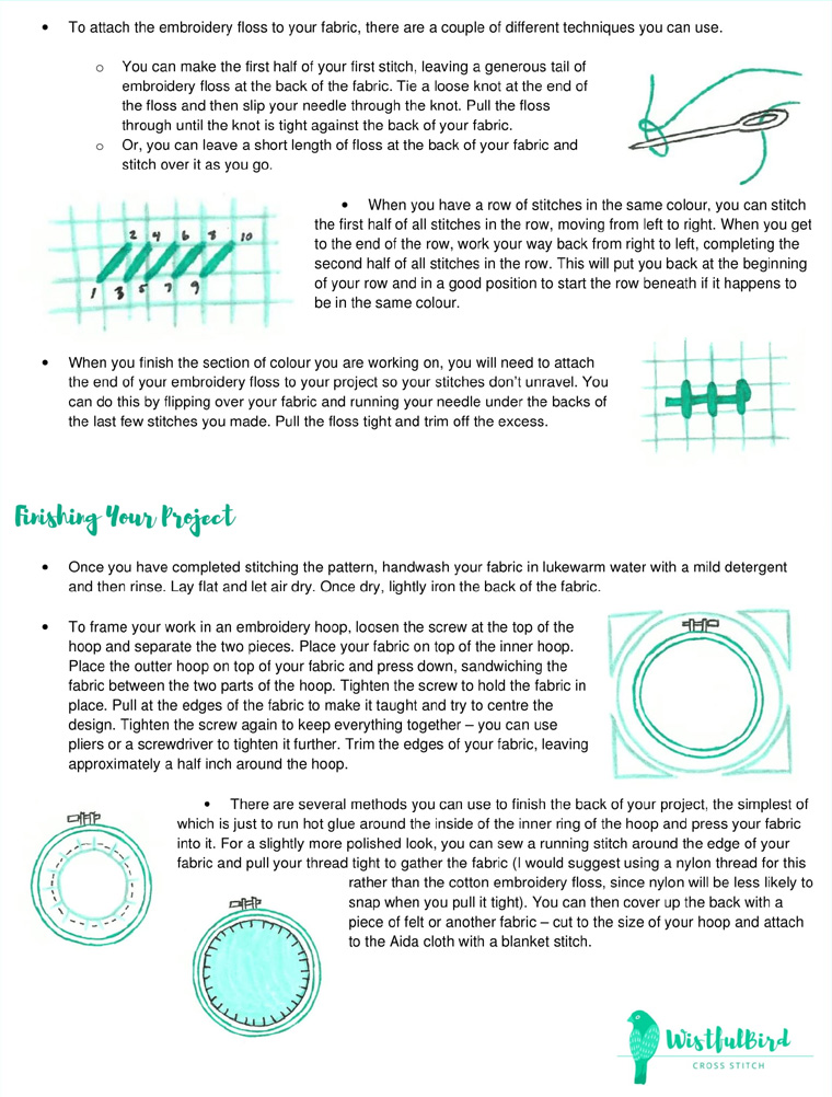 How to Cross Stitch 2