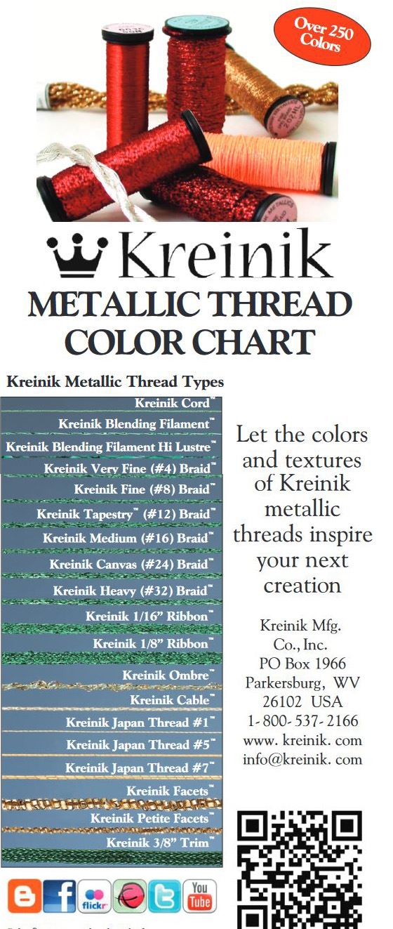 Kreinik Color Chart