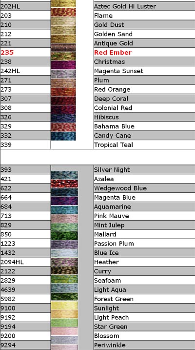 Kreinik Colors 3