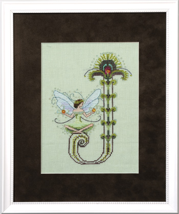 Letters From Nora - J - Cross Stitch Pattern
