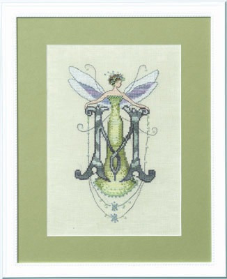 Letters From Nora - M - Cross Stitch Pattern