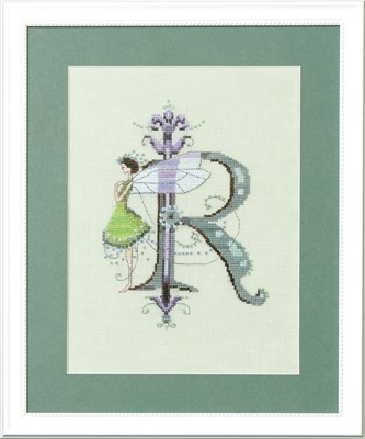 Letters From Nora - R - Cross Stitch Pattern