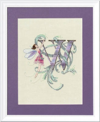 Letters From Nora - W - Cross Stitch Pattern