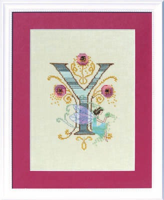 Letters From Nora - Y - Cross Stitch Pattern