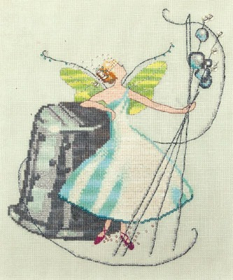 Stitching Fairies - Thimble Fairy - Cross Stitch Pattern