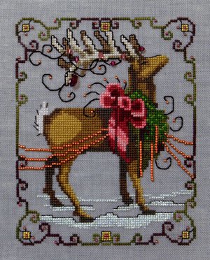 Vixen - Christmas Eve Couriers - Cross Stitch Pattern