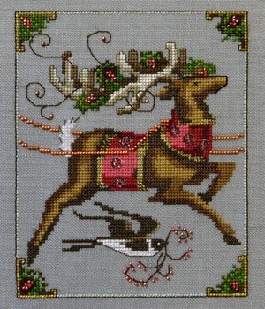 Cupid - Christmas Eve Couriers - Cross Stitch Pattern