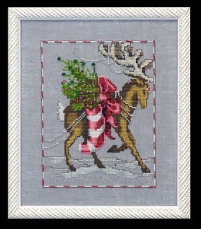Prancer - Christmas Eve Couriers - Cross Stitch Pattern