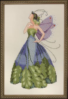 Maidenhair Spring Garden Pixie - Cross Stitch Pattern