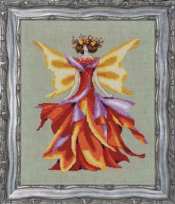 Faerie Autumn Glow - Cross Stitch Pattern