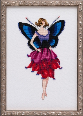 Anemone - Pixie Blossoms - Cross Stitch Pattern