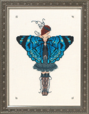 Miss Columbian Nymphalid - Cross Stitch Pattern