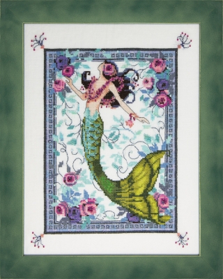 Moonlight Laguna Mermaid - Cross Stitch Pattern