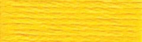 DMC Pearl Cotton Skein Size 3 16.4yd-Very Light Golden Yellow