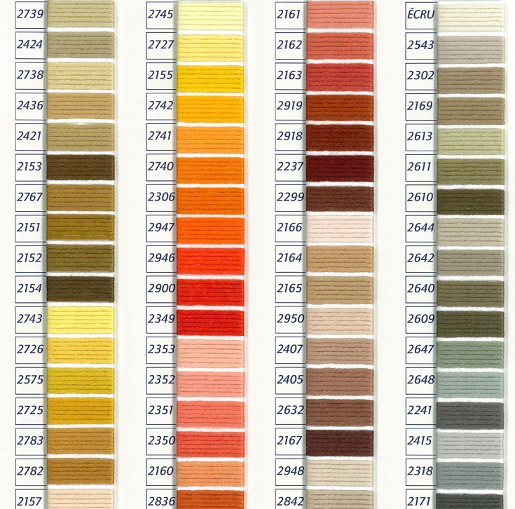 Dmc Colour Chart Download