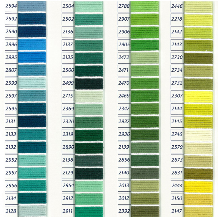 Dmc Colour Chart Pdf